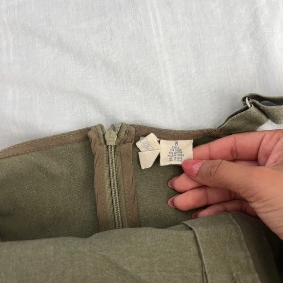 tillys olive green dress - Picture 4 of 4